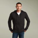 Black Zipper Hoodie (Unisex)