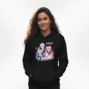 Customized Pic Hoodie Black