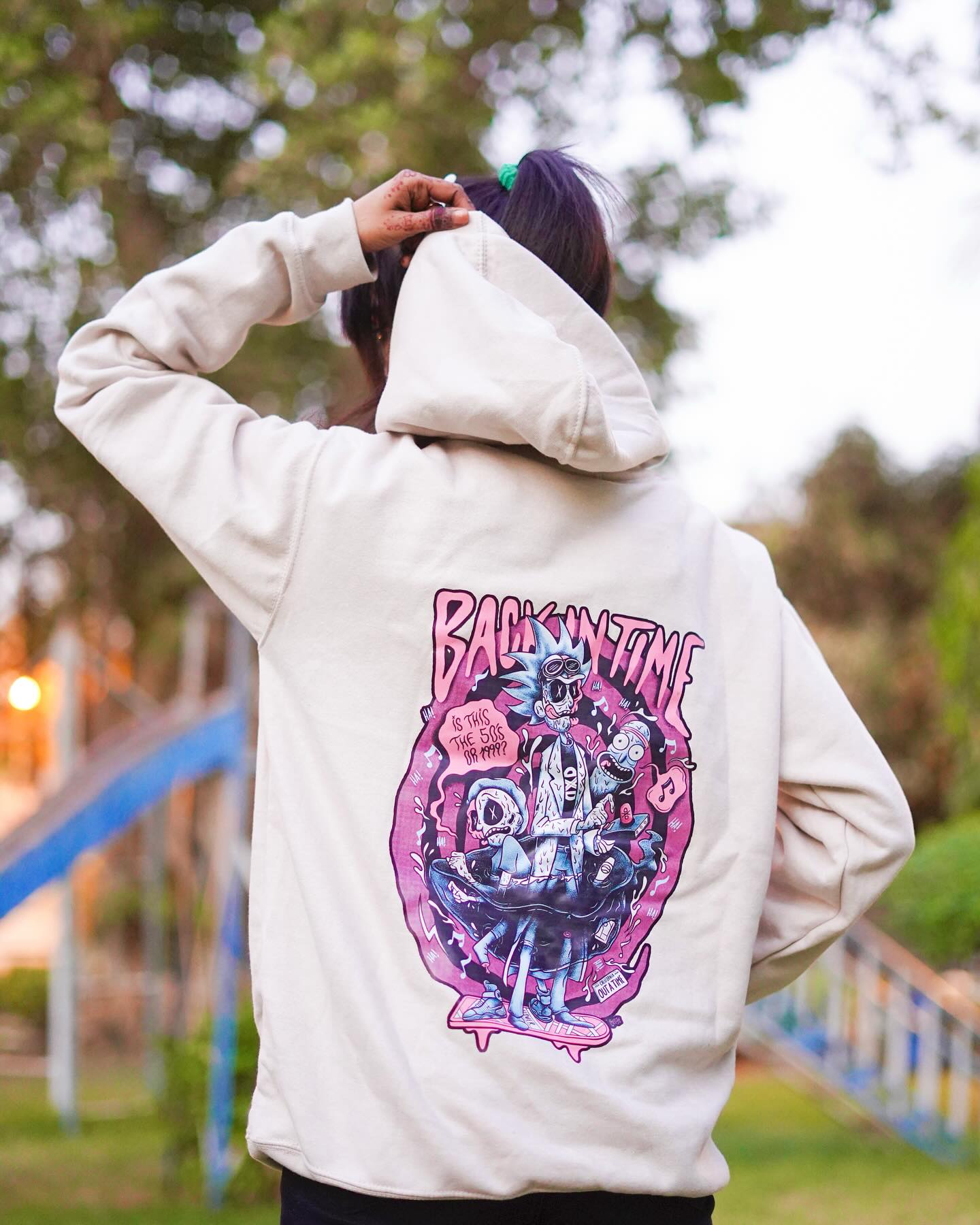 Graphic Art Hoodie for Girl