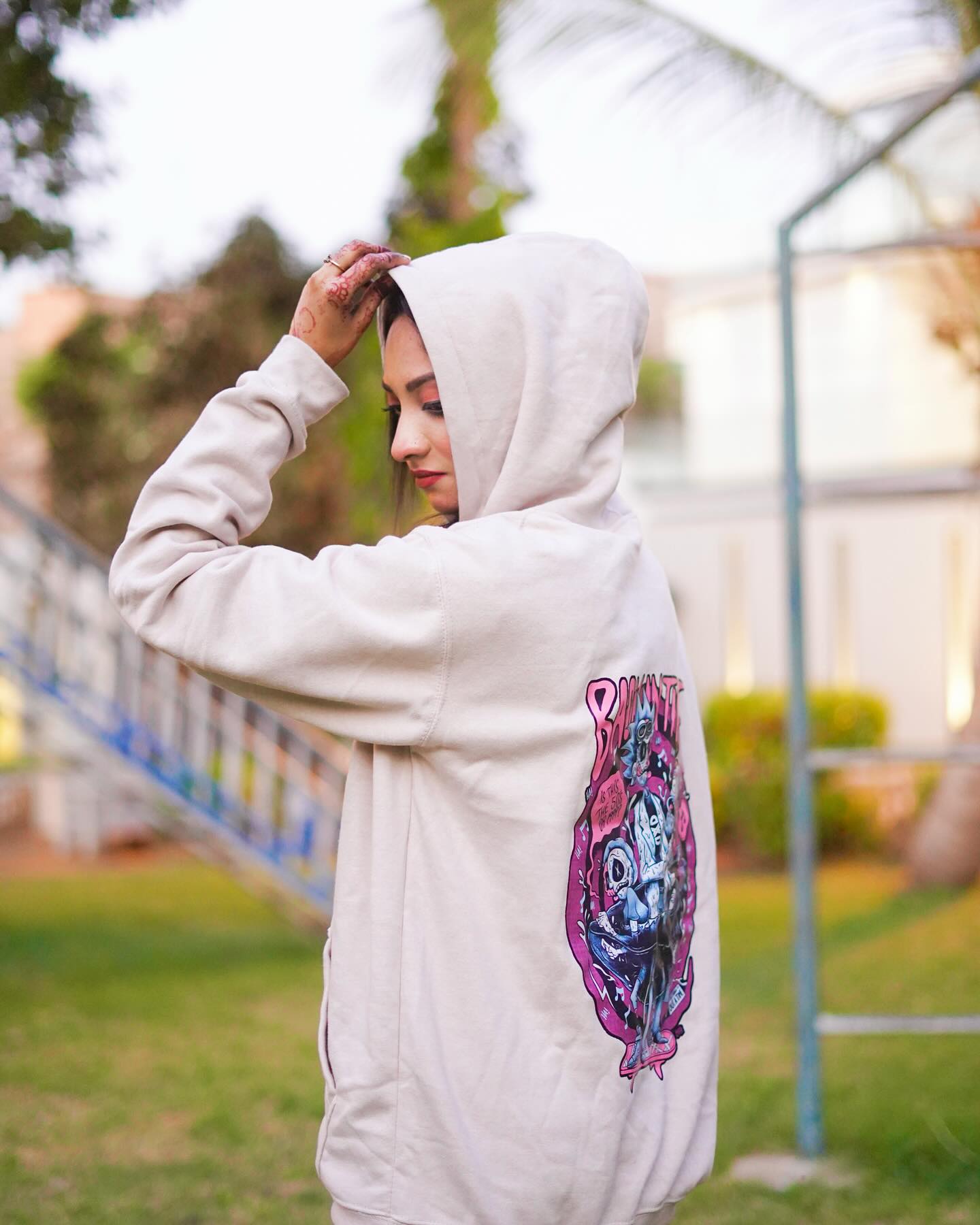 Graphic Art Hoodie for Women