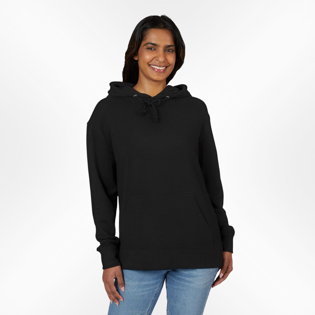 Plain BLack Hoodie for Girls